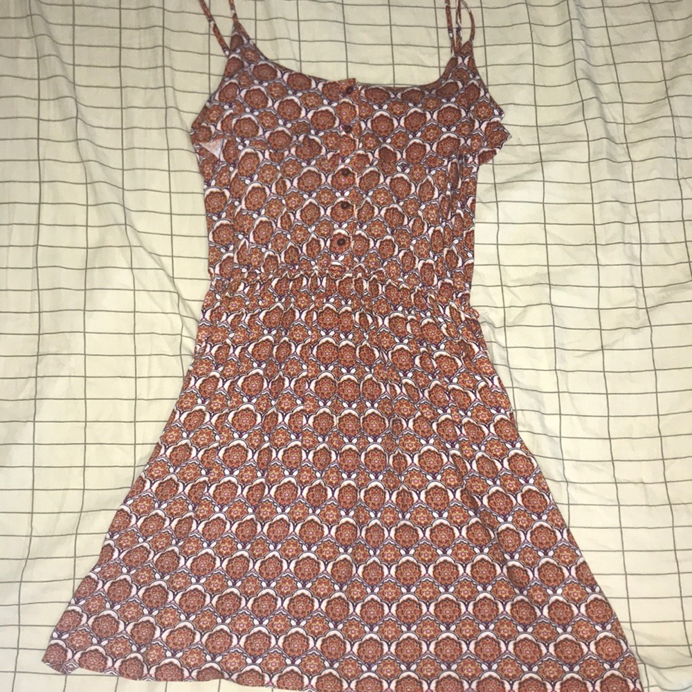 Orange dress